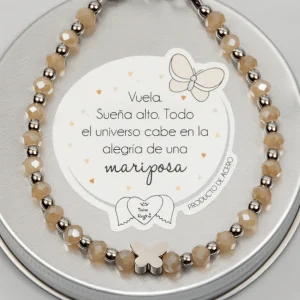 Pulsera Acero Borboleta