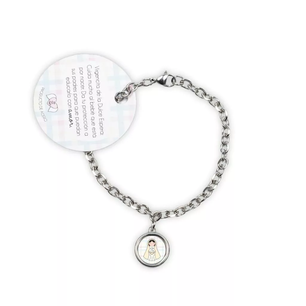 Pulsera Acero Dulce Espera - Imagen 4