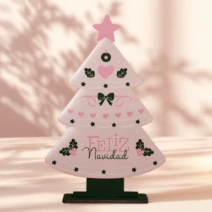 Arbolito Natividad Rosa