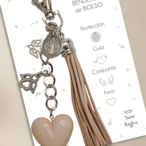 Bendición de Bolso - Nude - Llavero Charm San Benito