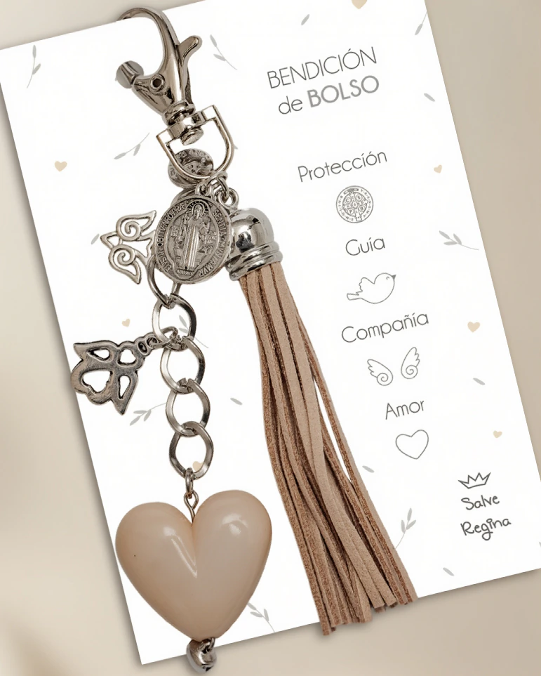 Bendición de Bolso - Nude - Llavero Charm San Benito