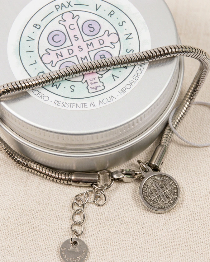 Pulsera Acero San Benito (Ailén)